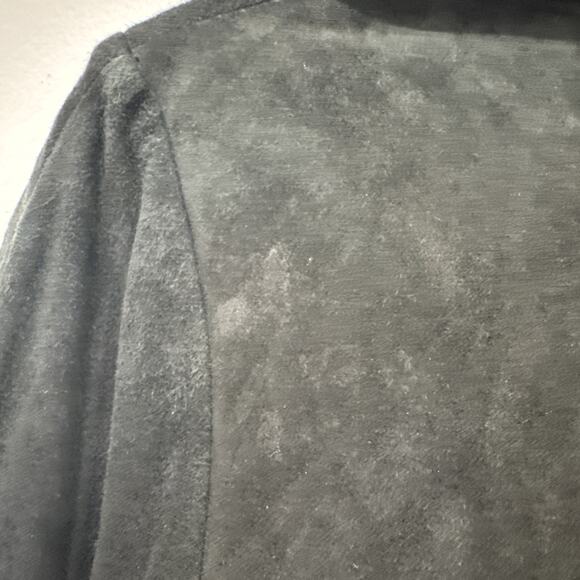 Free People Black Suede Leather Jacket Studs Women’s Size XS Flared Sleeves READ - Picture 8 of 16